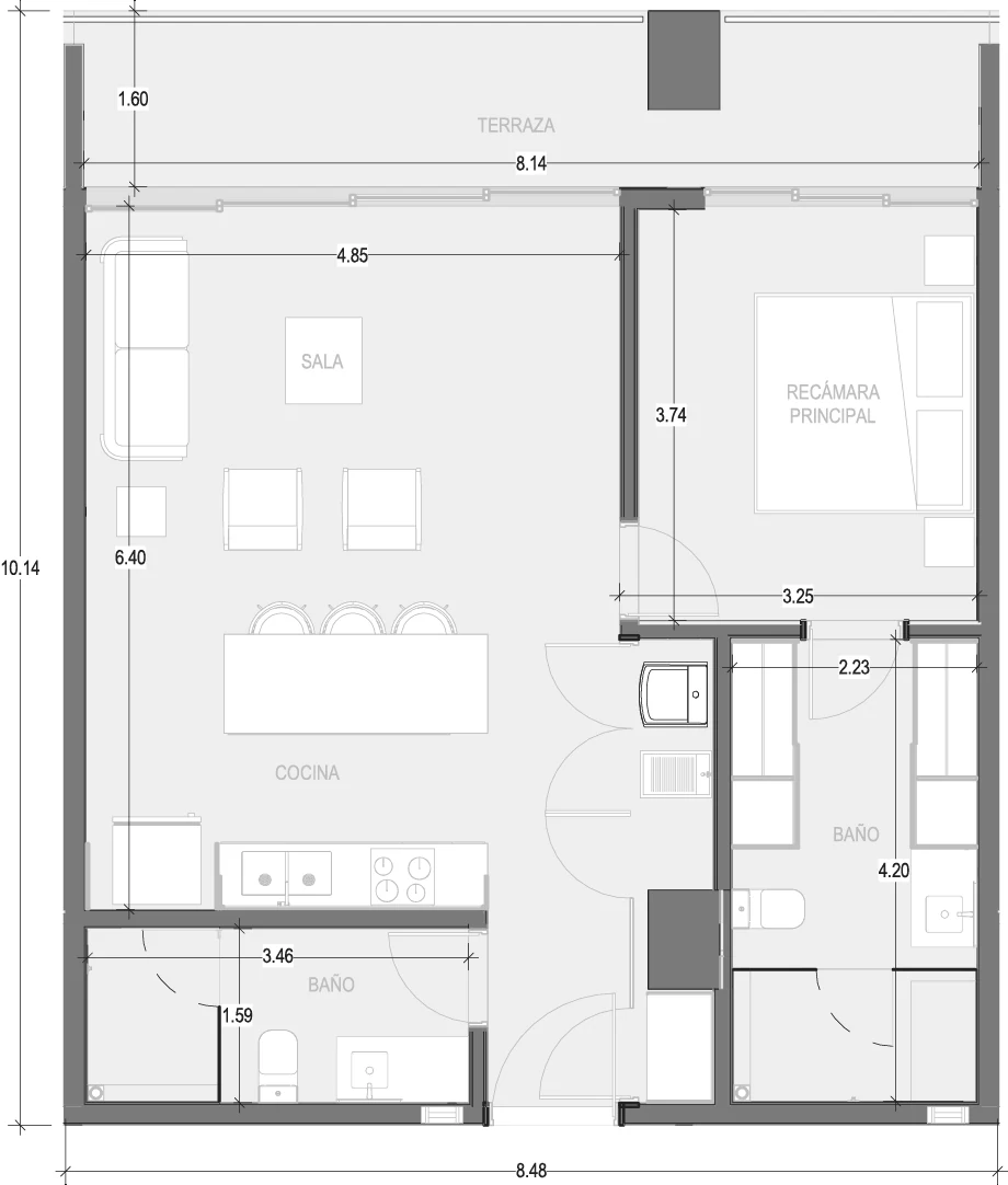 Plano de Condo B305