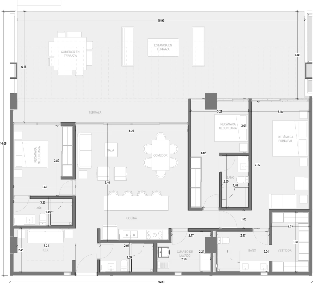Plano de Condo B103