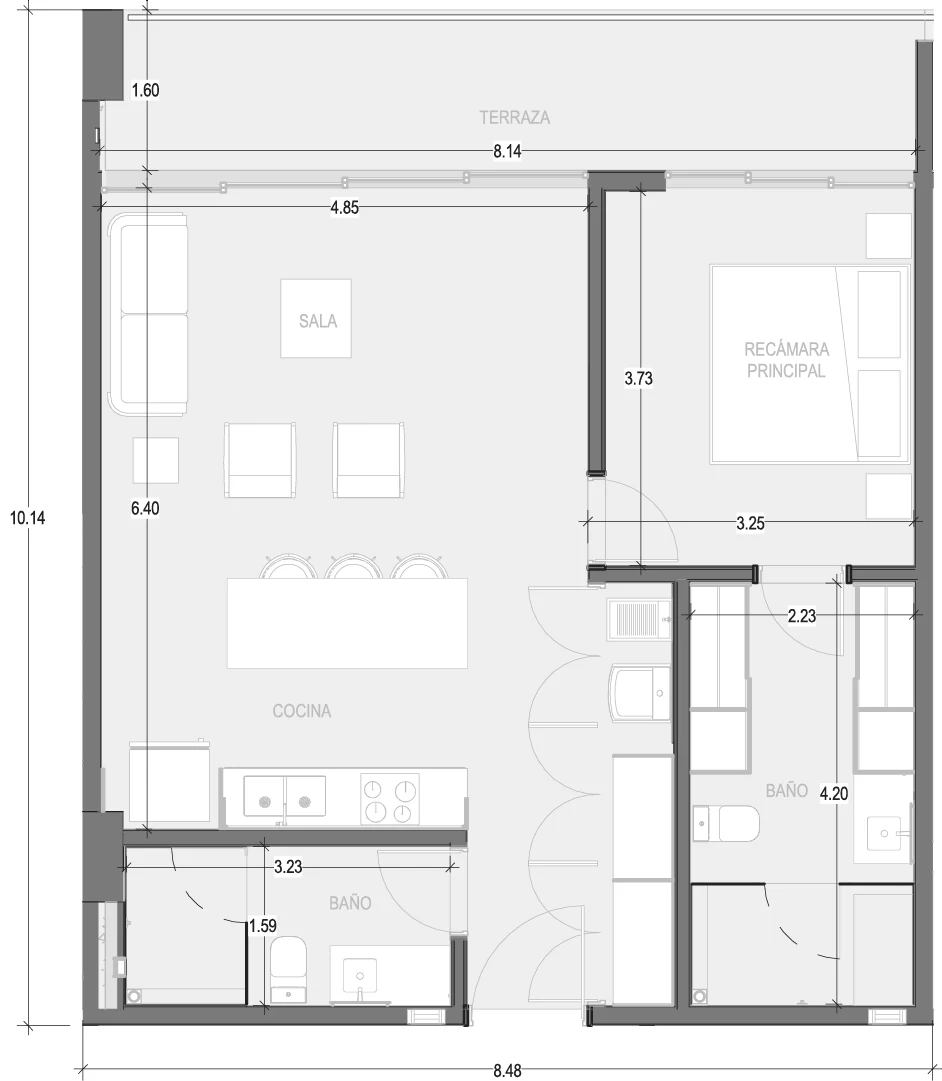 Plano de Condo B303