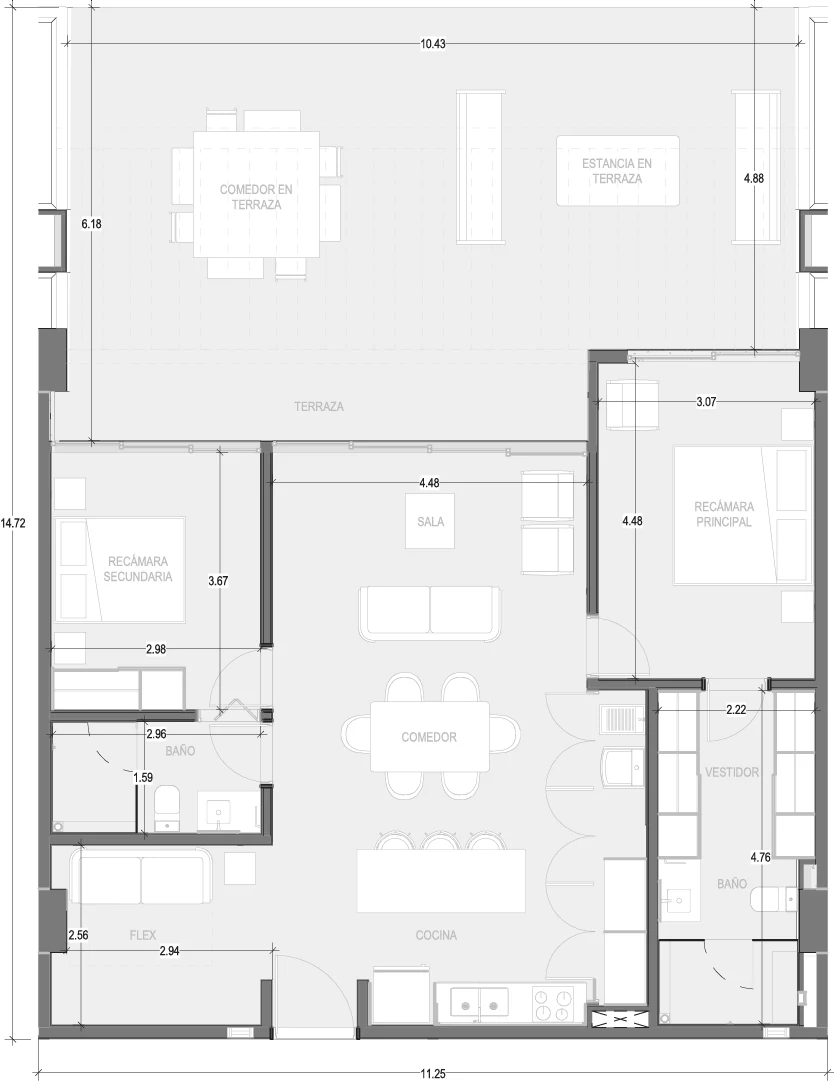 Plano de Condo B109