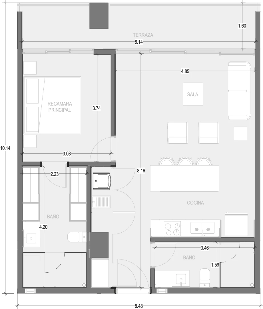 Plano de Condo B304