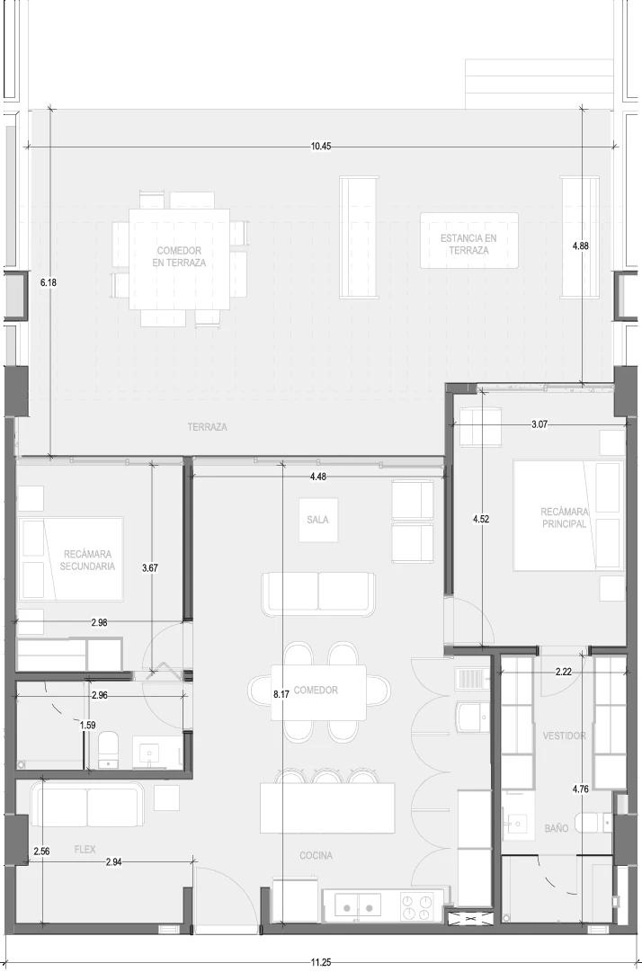 Plano de Condo A101